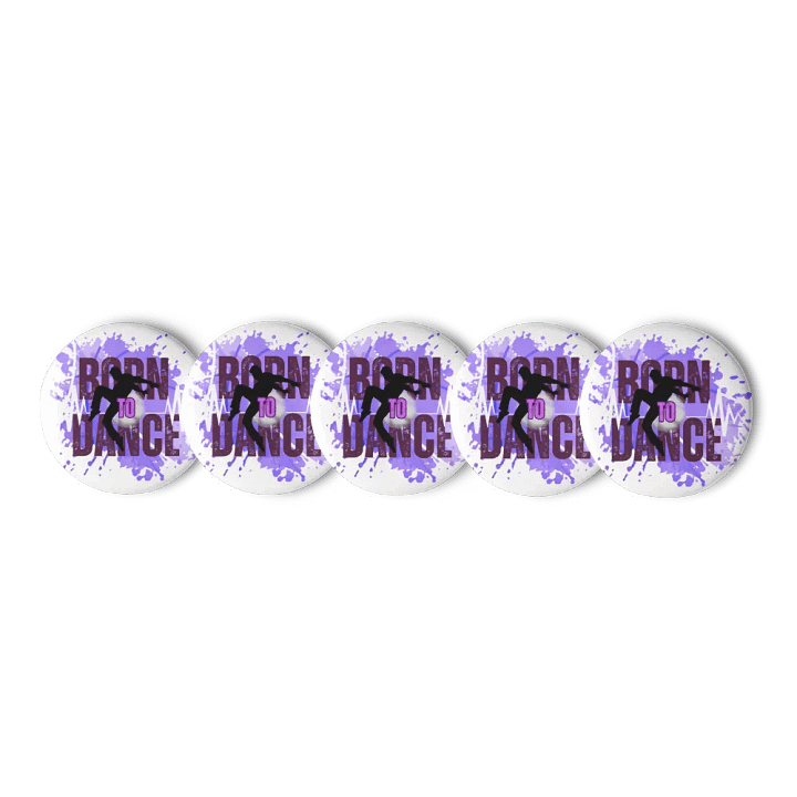 Born to Dance His Silhouette Vibes Pin Set product image (1)
