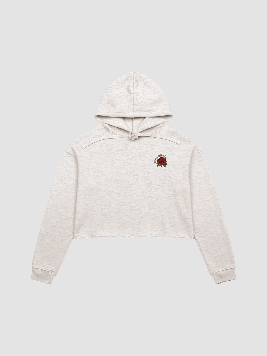 Outlaw Baggers Rose Crop Top Hoodie product image (2)
