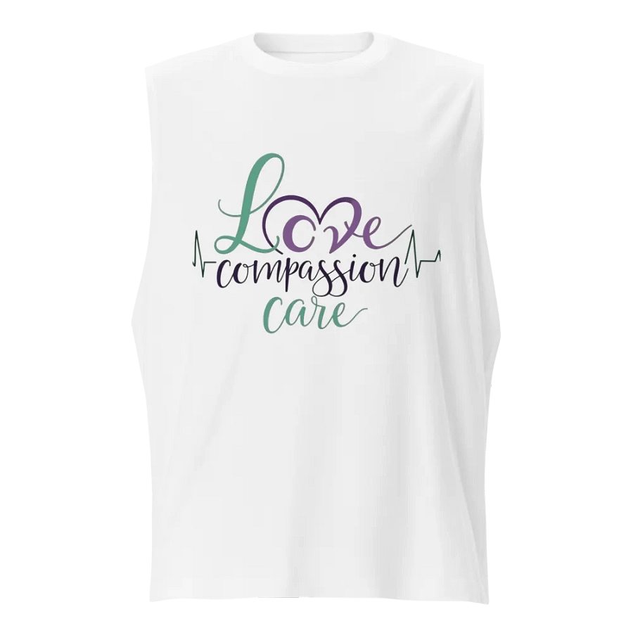 Compassion ECG Love Muscle Tank product image (1)