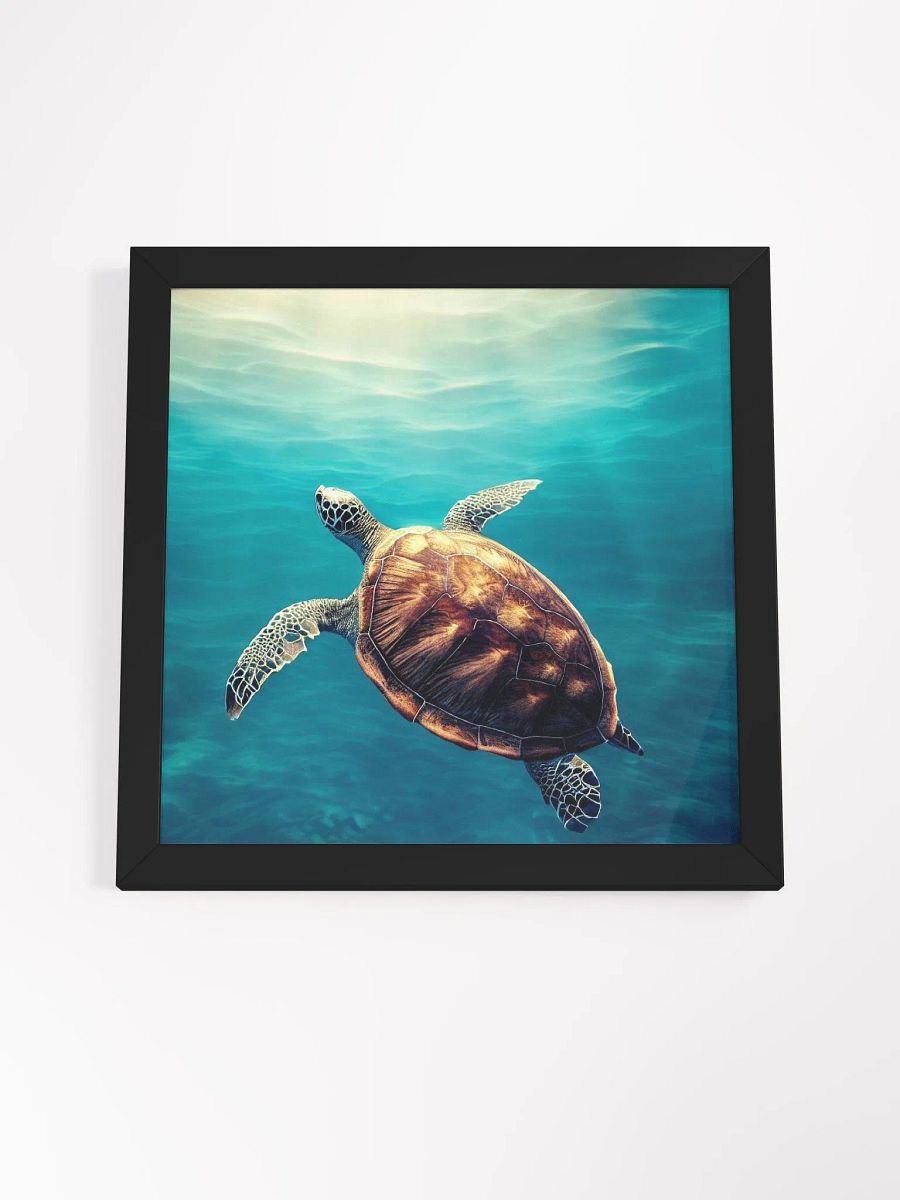 Serene Journey: Underwater Sea Turtle product image (5)