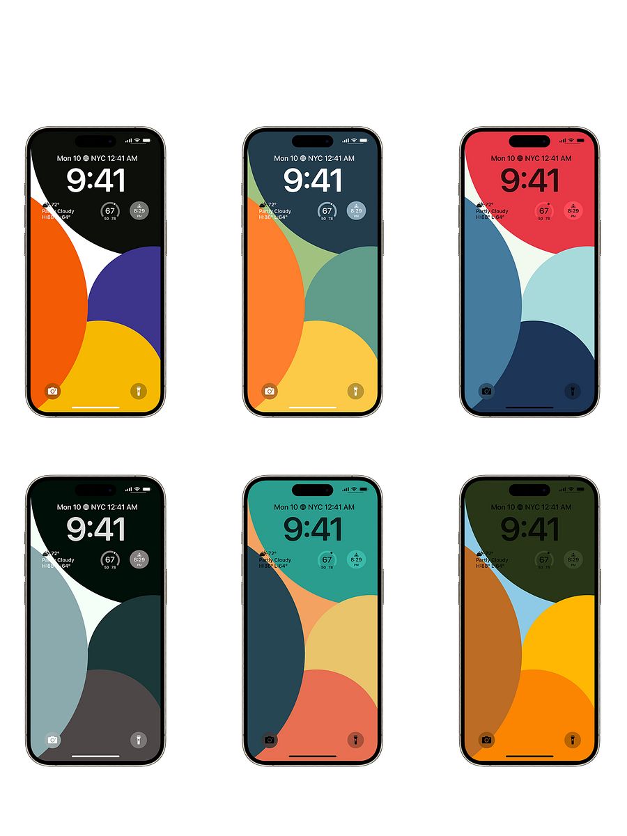 Vivid Arcs Wallpaper Pack product image (3)