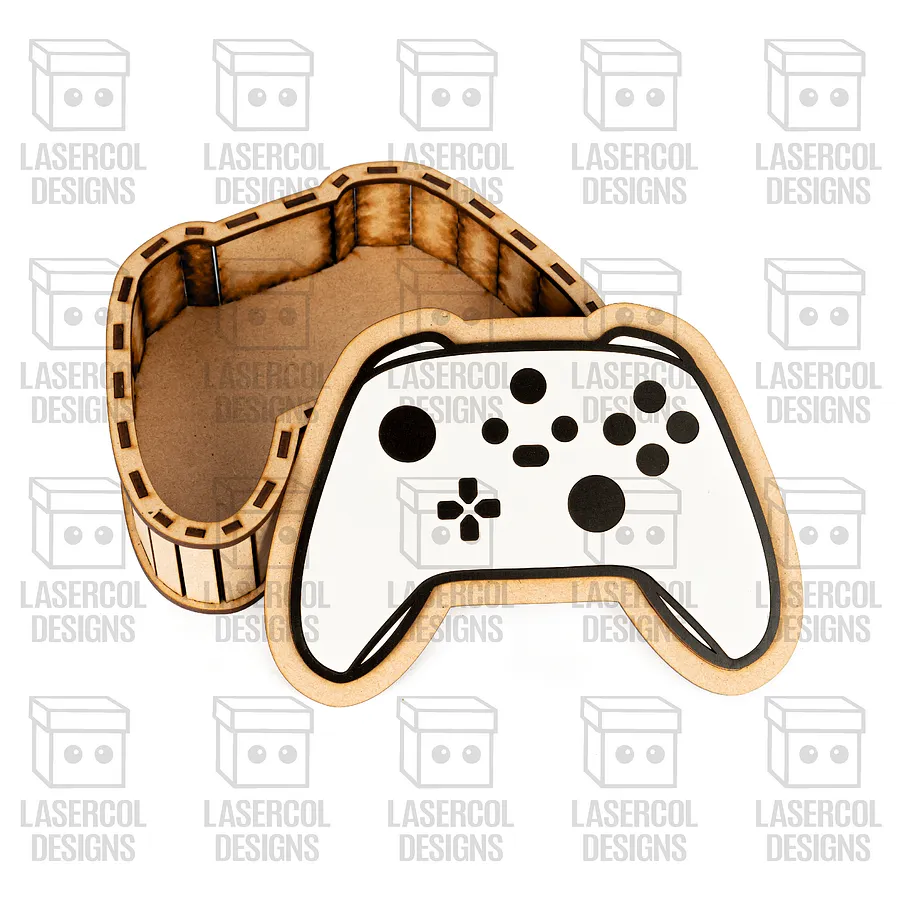 Controller Shaped Boxes Bundle (Set 1-2) - Laser Cut Files product image (9)