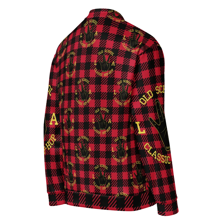 Old Shool HipHop Classic Bomber Jacket product image (9)