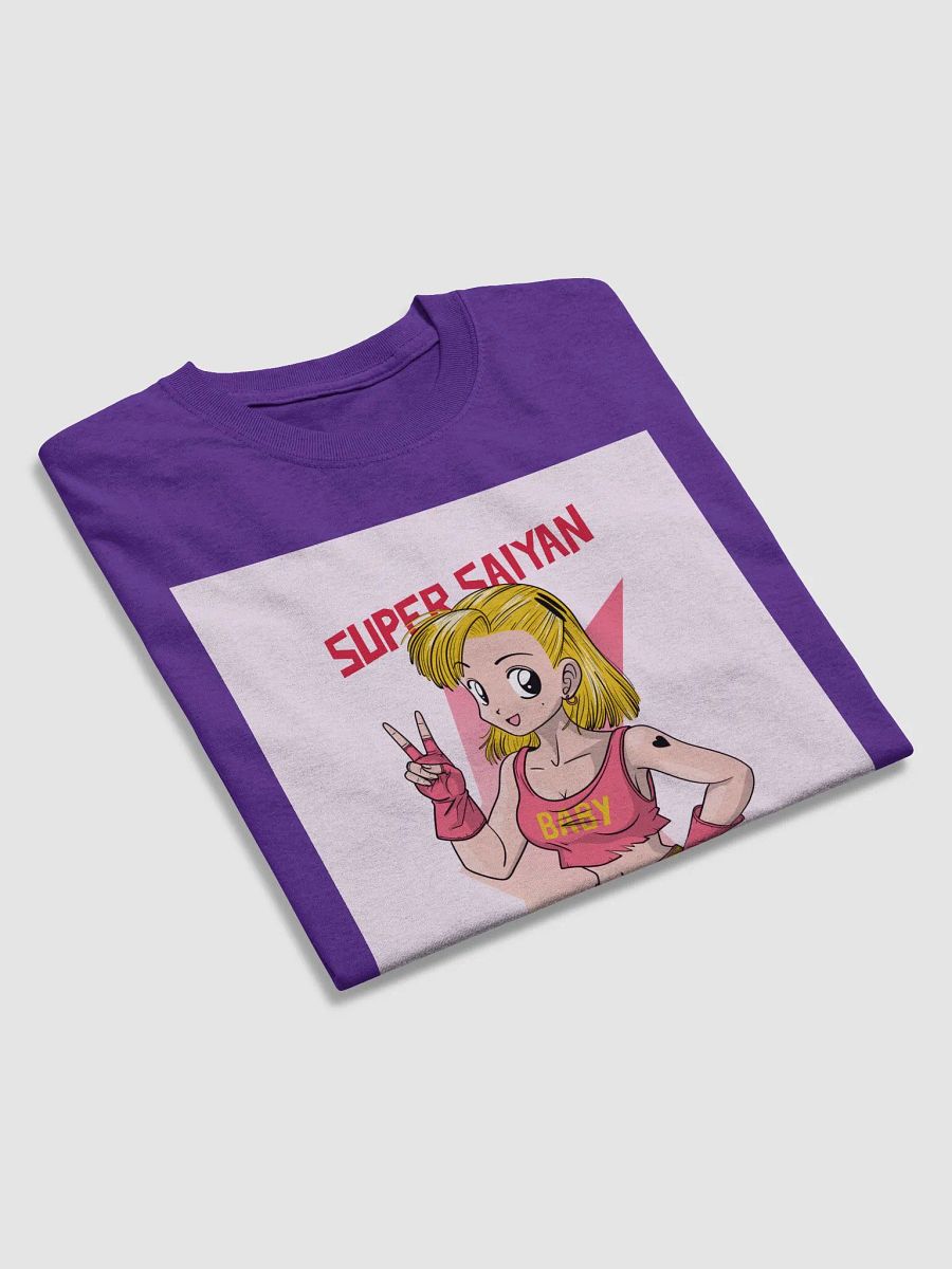 "Super Saiyan Sweetheart" Gildan Heavyweight T-Shirt - Fun & Playful Anime Style product image (3)