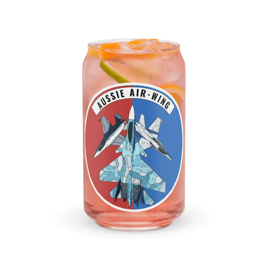 Aussie Air-Wing Can-Shaped Glass product image (7)