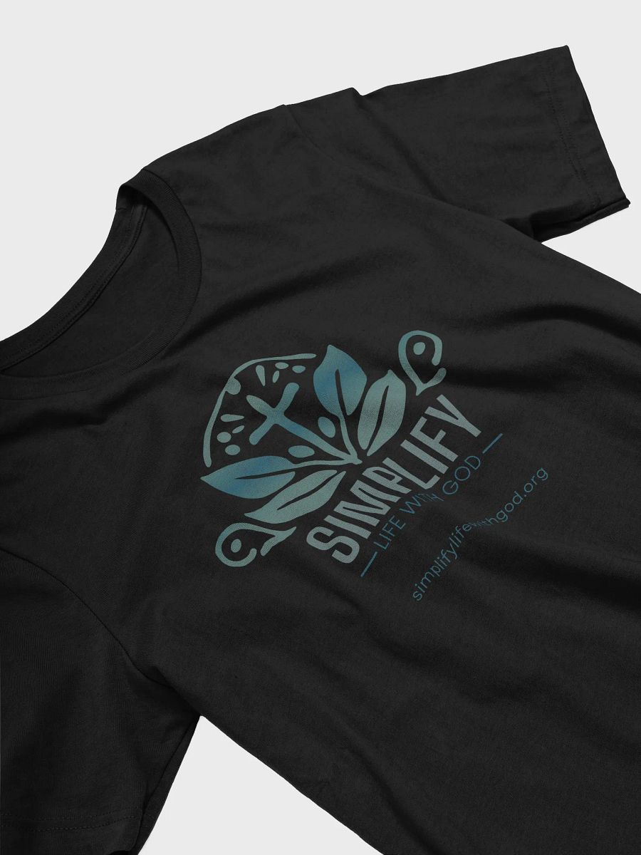 Simplify Life With God T-Shirt – Bella+Canvas product image (3)