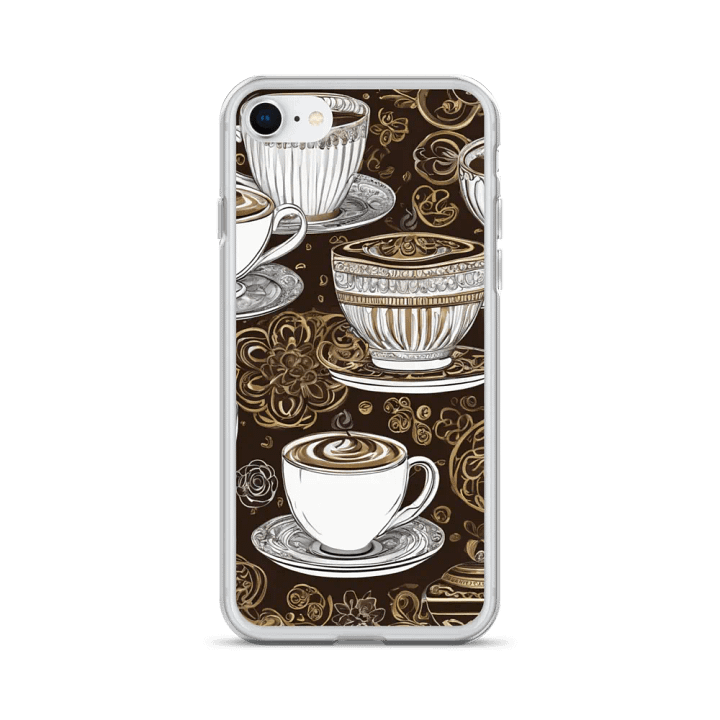 Elegant Coffee Cups iPhone Case product image (24)