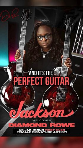 Guitar of the Day! Taking a look at Diamond Rowe of Tetrarch’s excellent new Jackson Monarkh signature. Jackson’s doing some ...