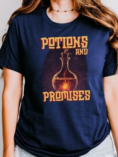 Dramione Love Potion Fanfiction Vintage Pulp Mystery Harry Potter Shirt product image (2)
