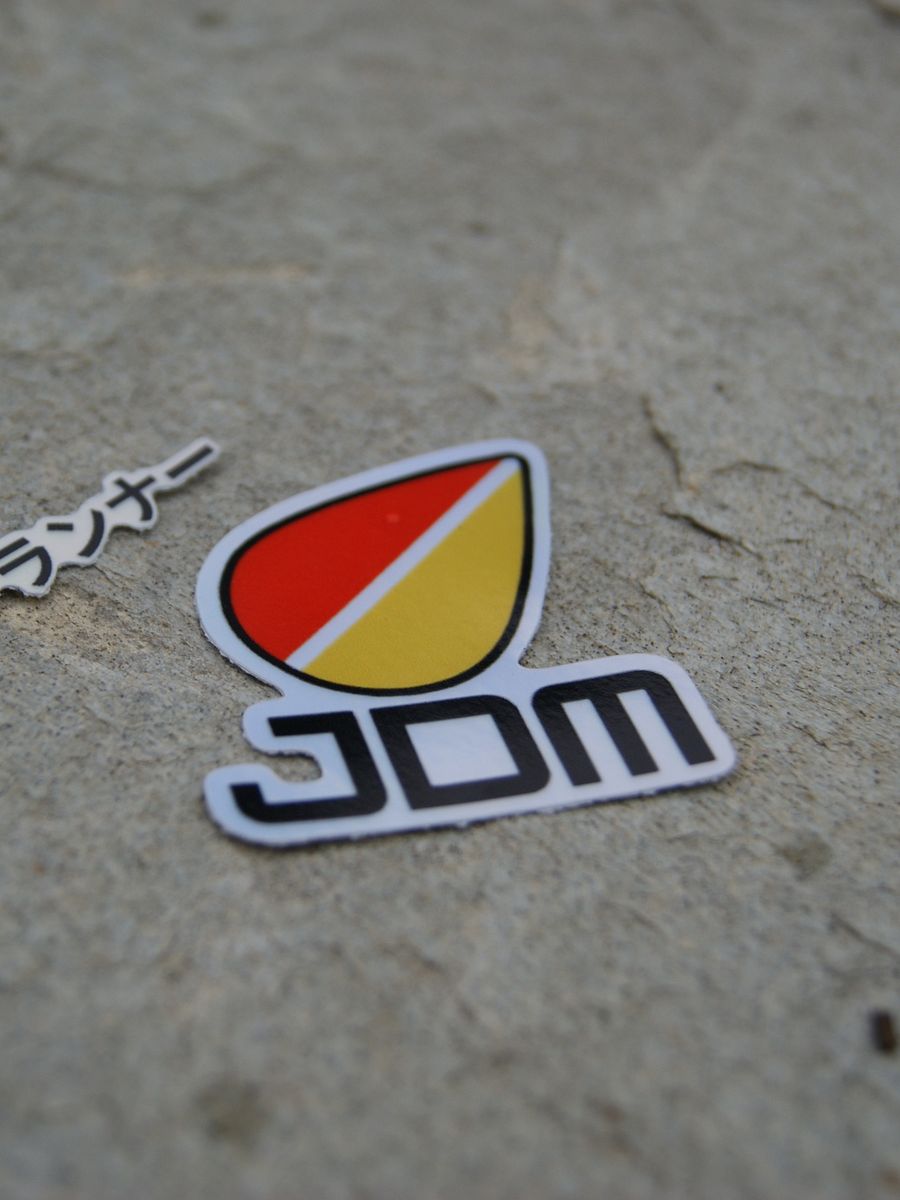 Holographic Retro JDM LOGO Digital Sticker product image (2)