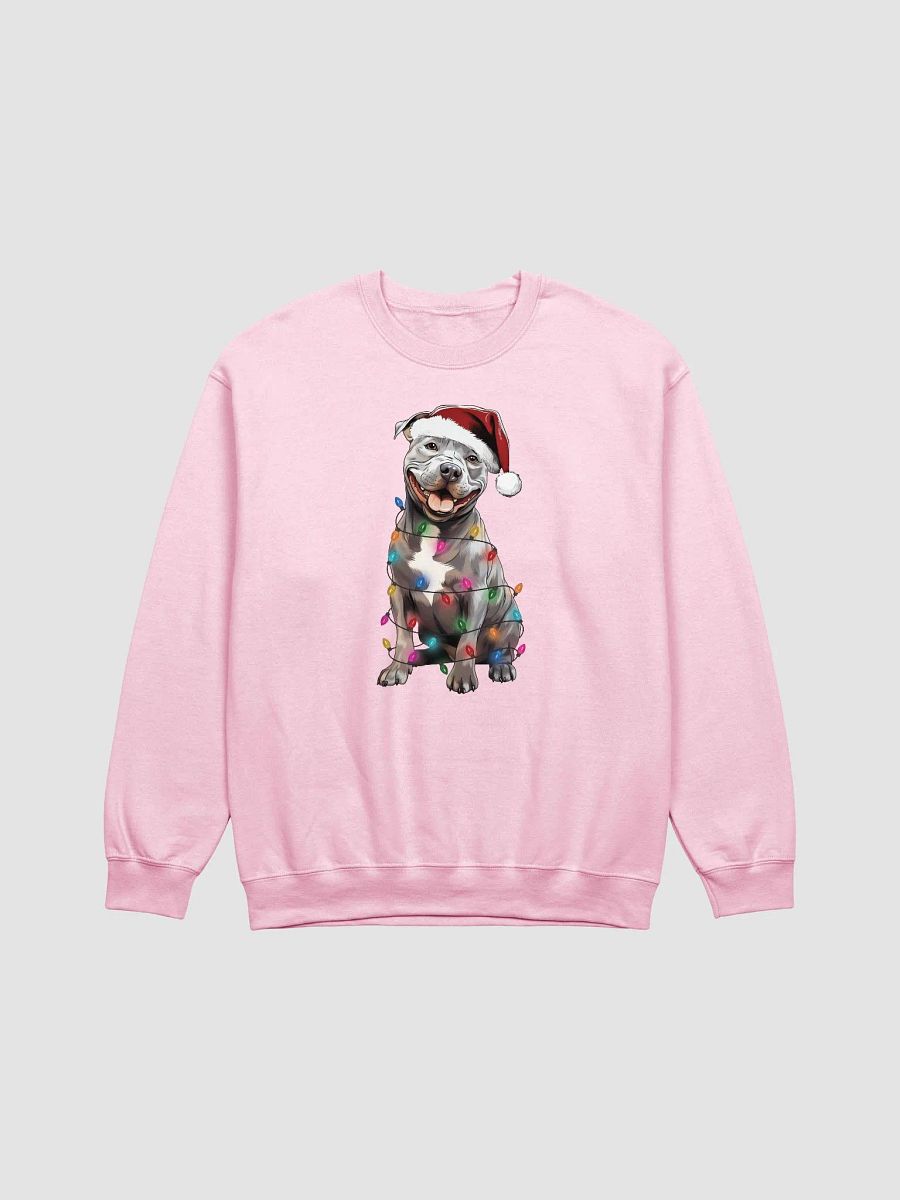 Funny Pitbull Terrier Christmas Sweatshirt for Pittie Paw-rents product image (13)