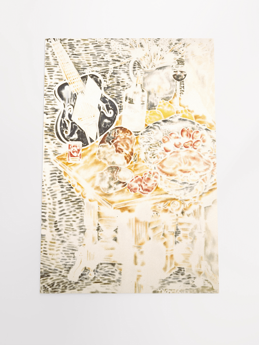 Still Life with Salmon and Crab (1989) print product image (2)