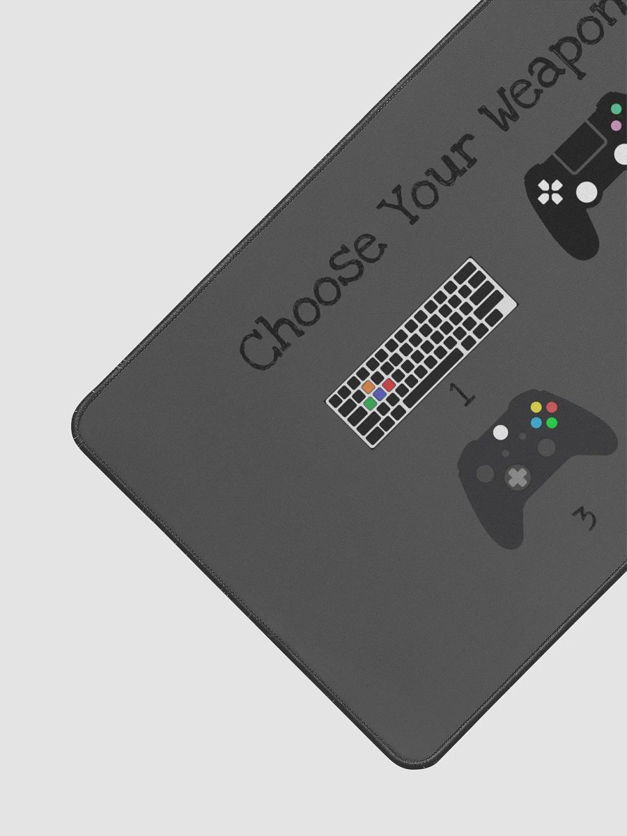Choose Your Weapon Desk Mat product image (2)