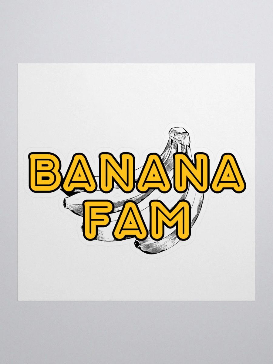 BANANA FAM CLASIC - STICKER product image (3)