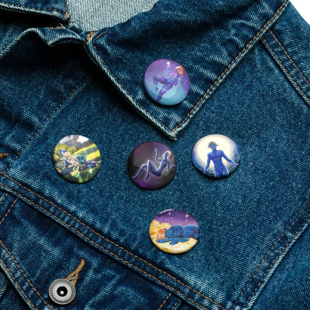 Set of 5 Astral pins product image (16)