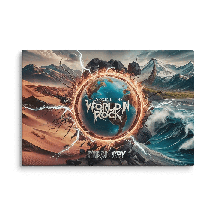 Around The World In Rock Canvas product image (1)