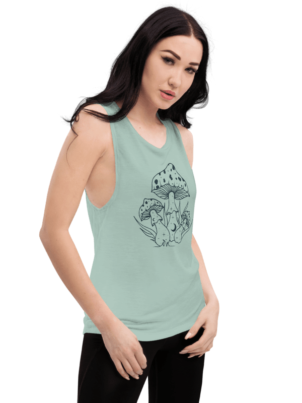 Shroom Silhouette Flowy Muscle Tank product image (2)