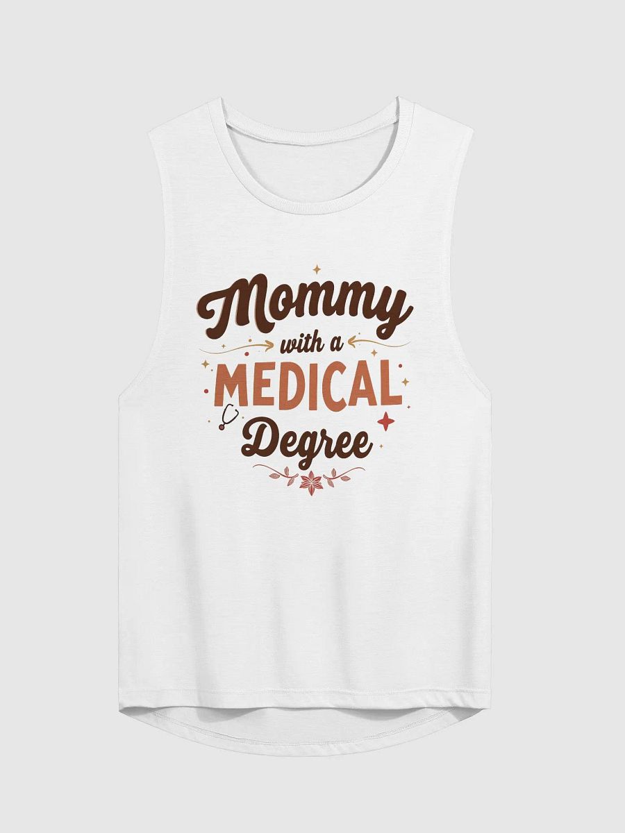 Momin Med Women's Flowy Muscle Tank - Mommy with a Medical Degree product image (3)