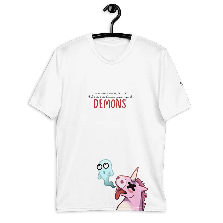 This is How You Get Demons All-Over T-Shirt, Light product image (10)