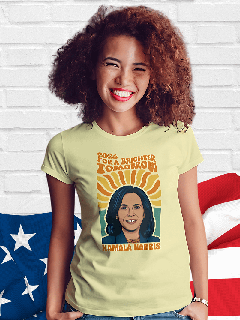 Kamala Harris 2024 - For a Brighter Tomorrow T-Shirt