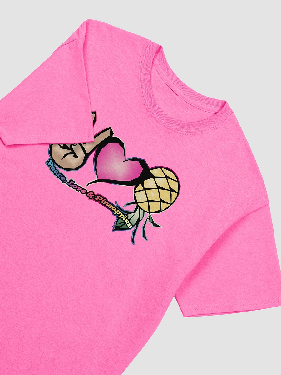 Peace Love & Pineapples basic heavyweight tee shirt product image (36)