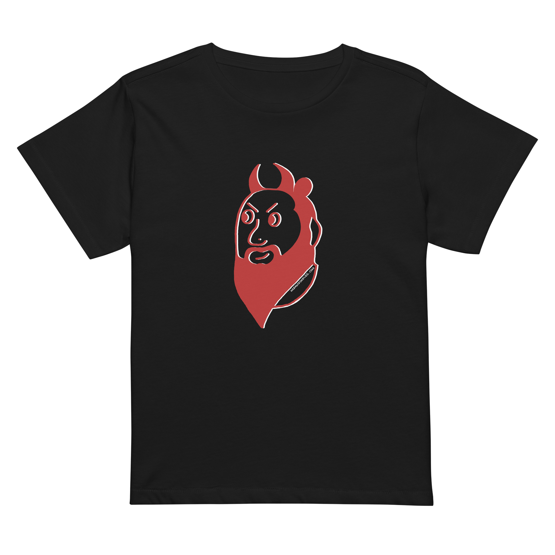 The Face of Iblees (Satan) High-Waisted T-Shirt product image (2)