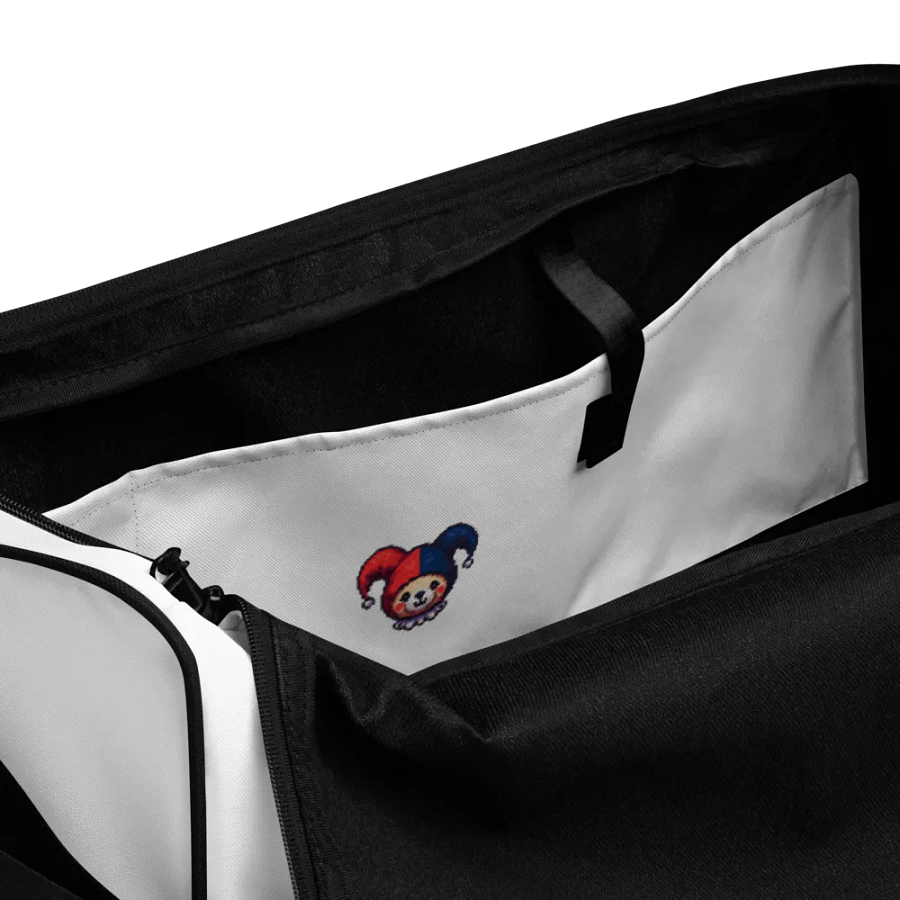 Pixel Art Teddy Bear Adventurers Duffle Bag product image (7)