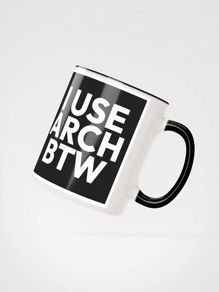 I USE ARCH BTW COFFEE MUG product image (2)