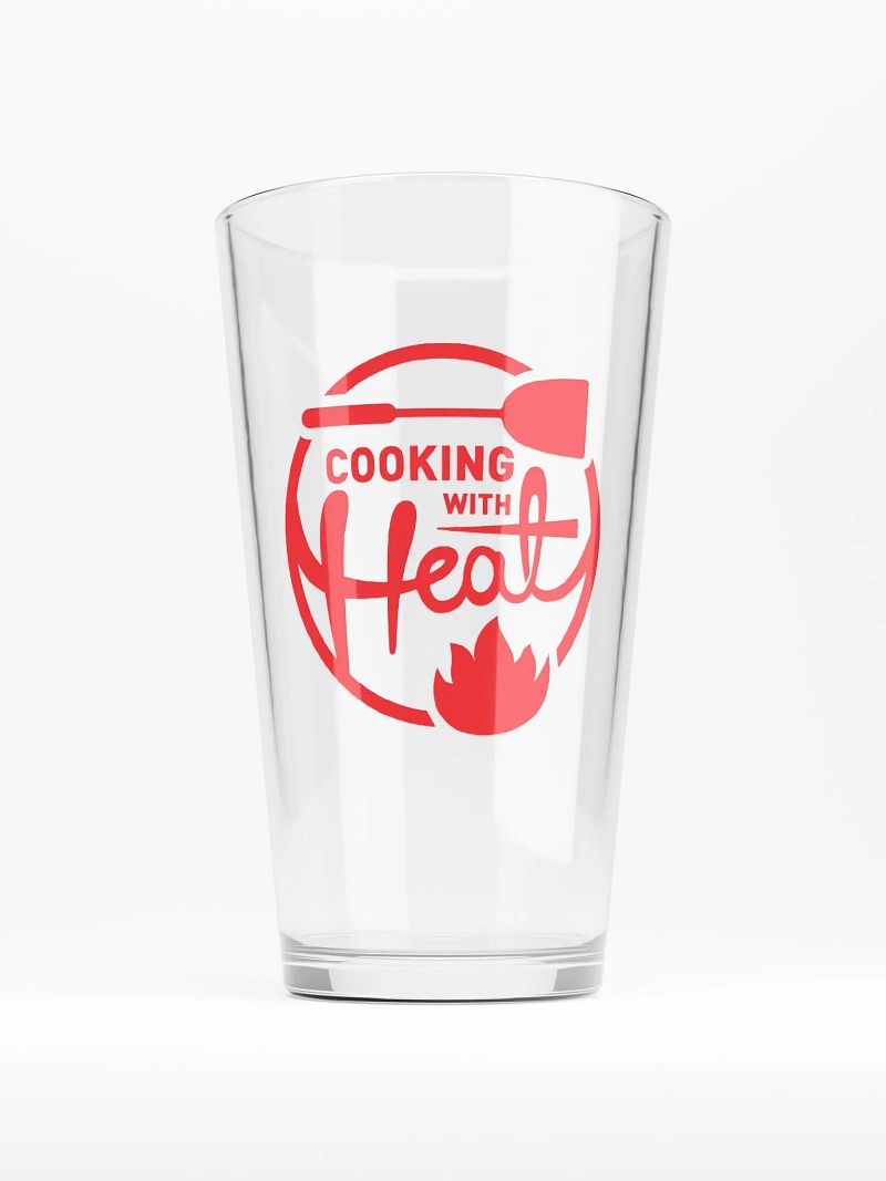 Cooking With Heat Pint Glass