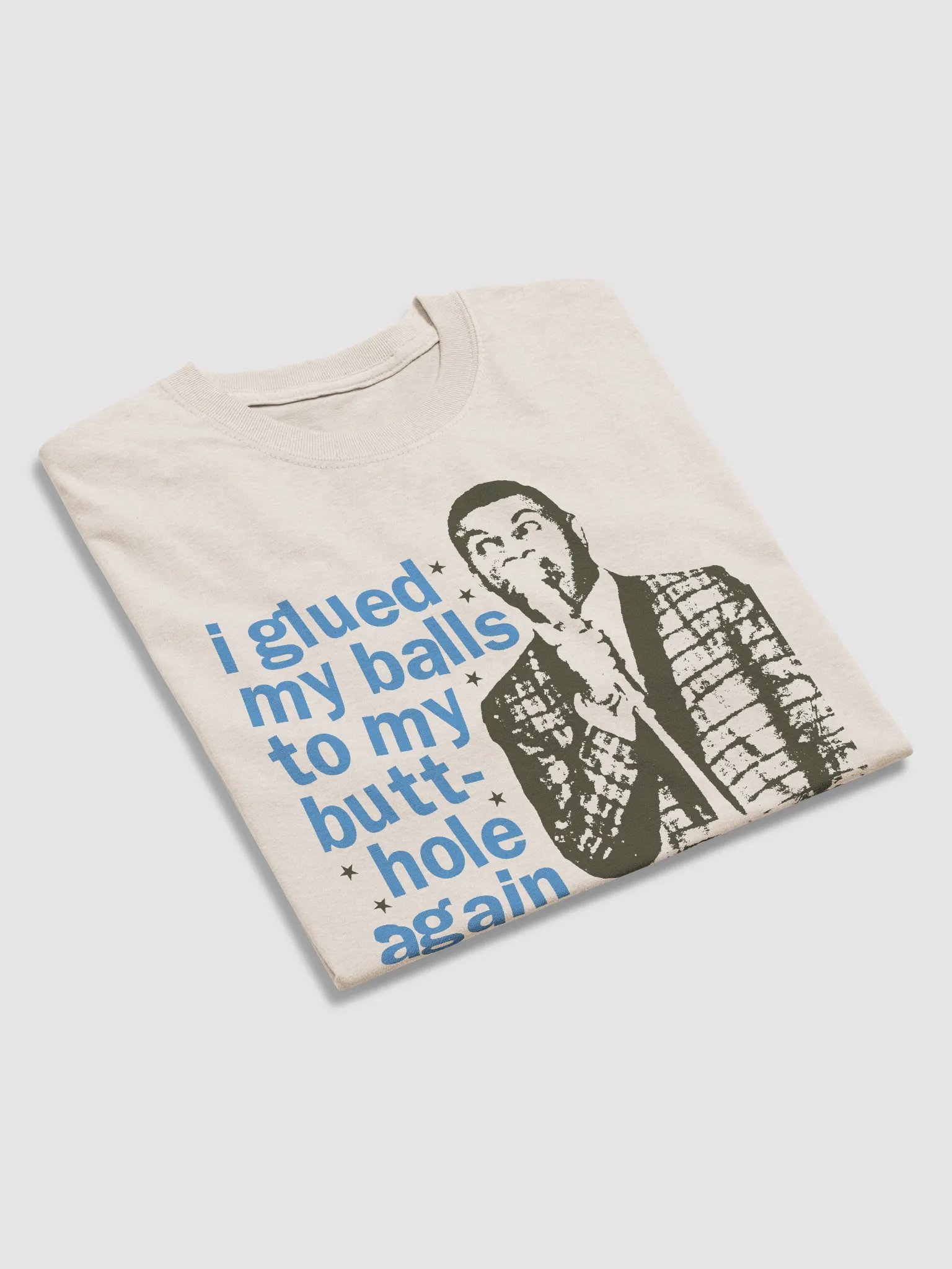 I Glued My Balls T-Shirt product image (2)