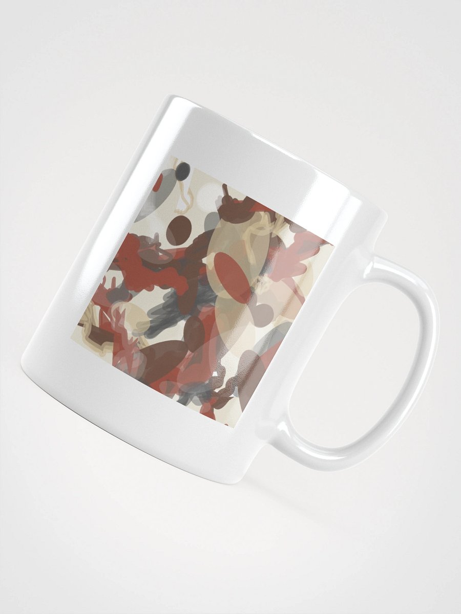 Dynamic Shapes White Glossy Mug product image (4)