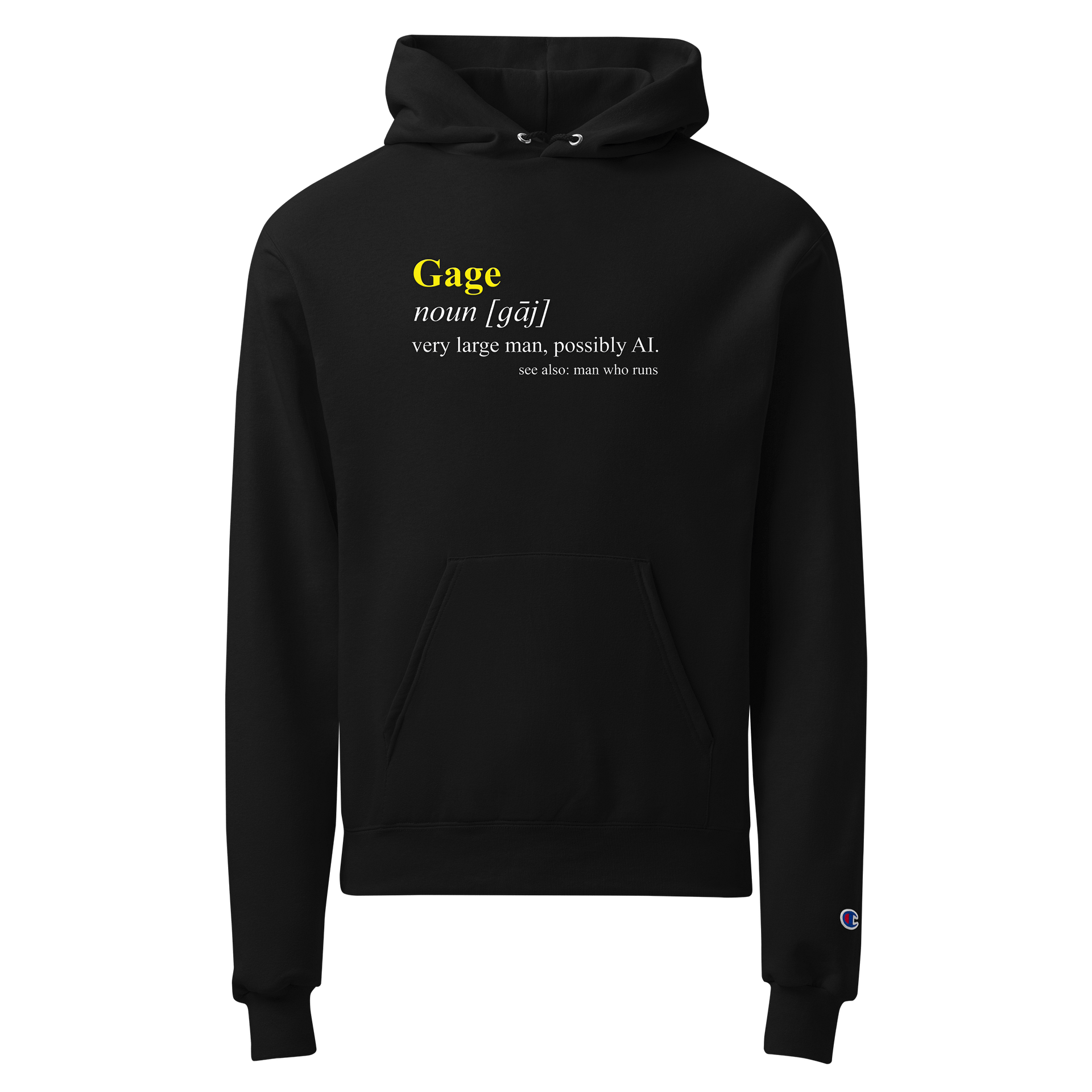 Gage Definition Champion Hoodie product image (1)