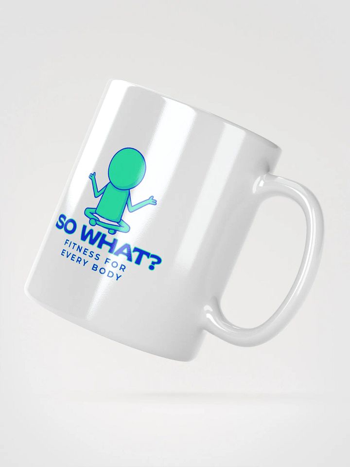 So What? Fitness Coffee Mug (White) product image (2)