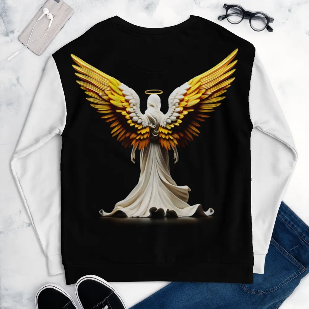 Angel and Cross - All-Over Unisex Sweatshirt #3 product image (6)