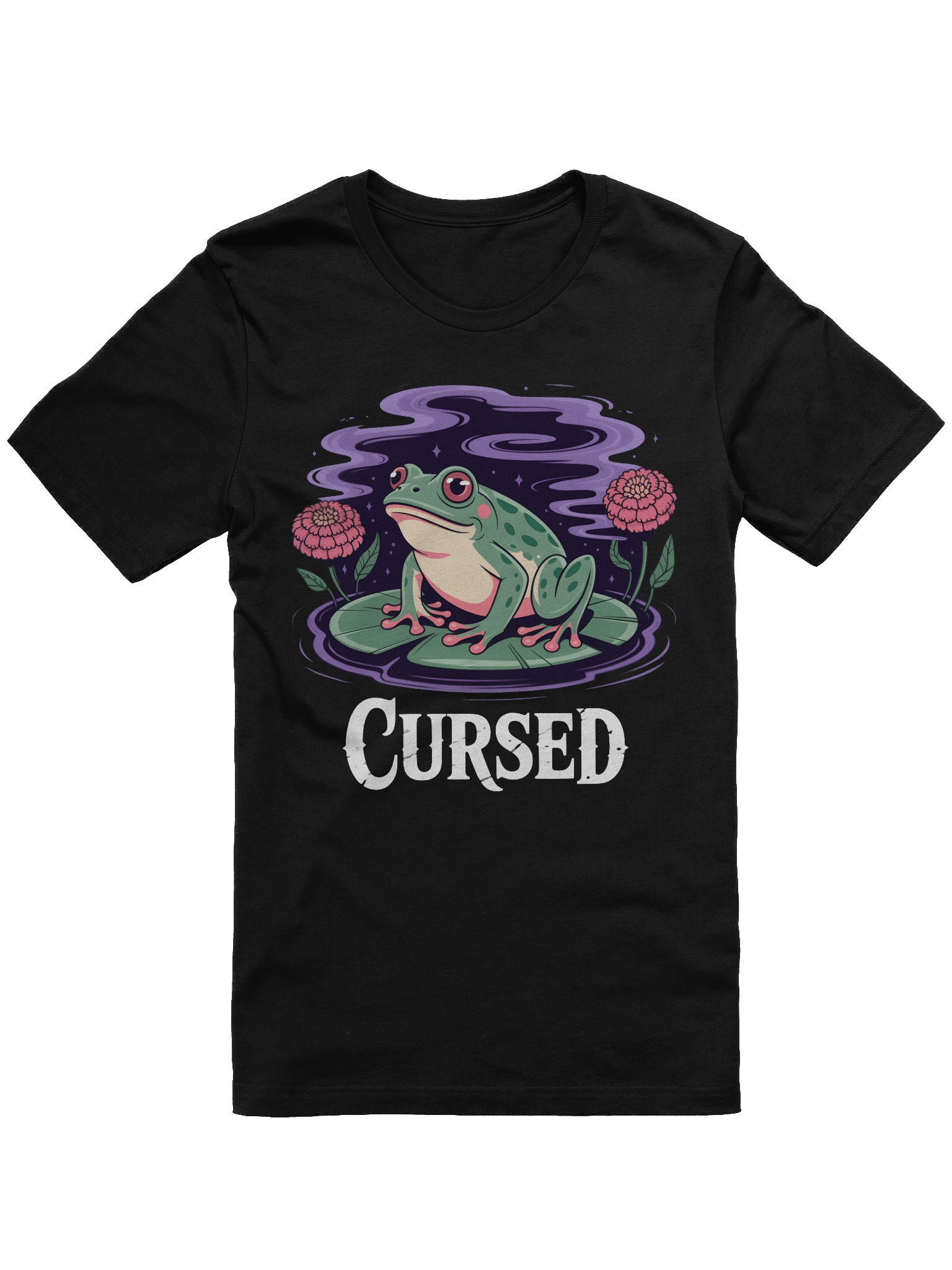 Cursed Frog Lily Pad T-Shirt product image (1)