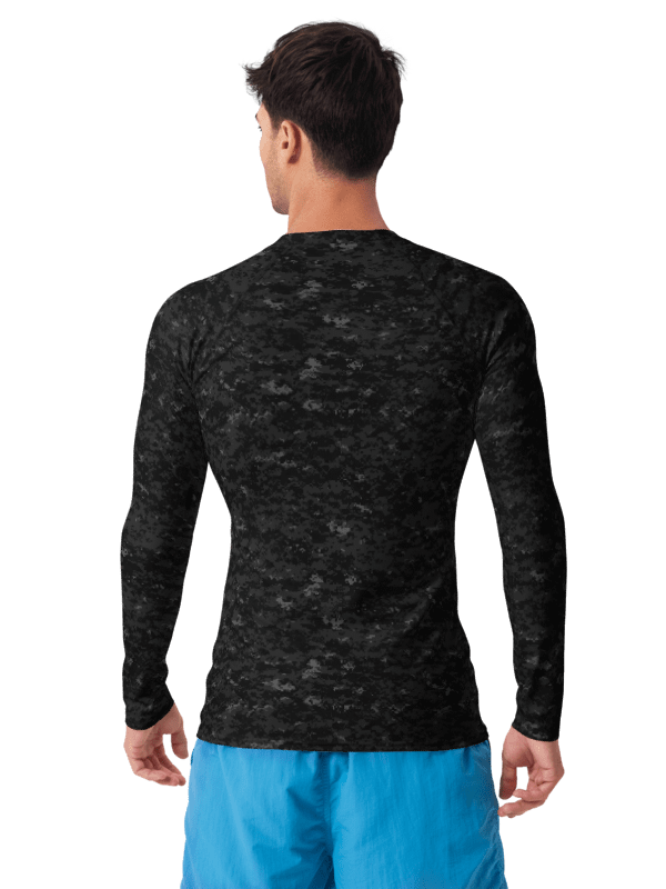 Black Camo Compression Shirt product image (6)
