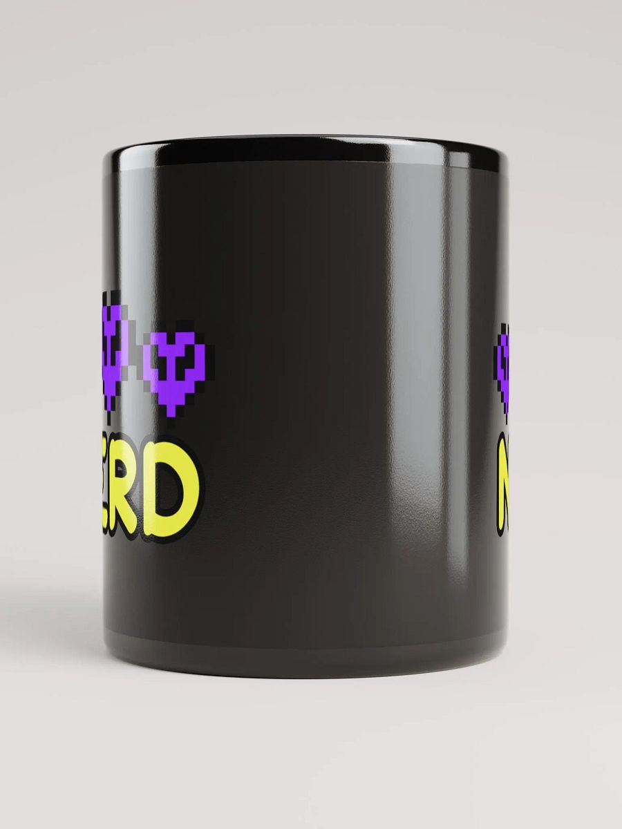 Hardcore Nerd black mug product image (10)