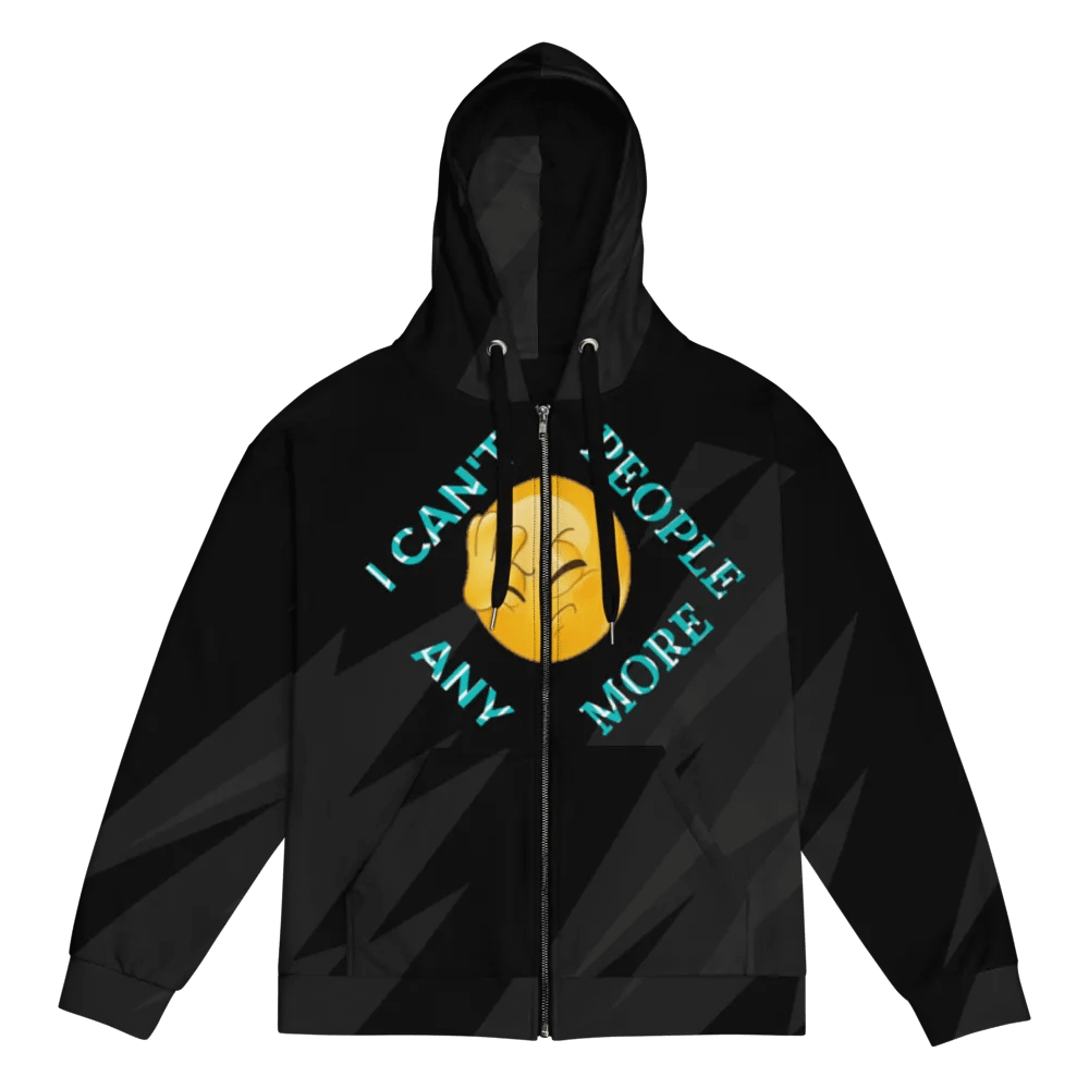 Facepalm Emoji All-Over Zip Hoodie product image (5)