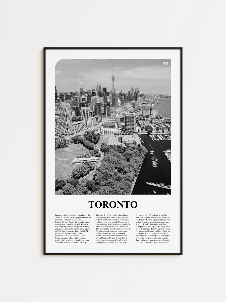 Toronto 01 Newspaper Poster product image (13)