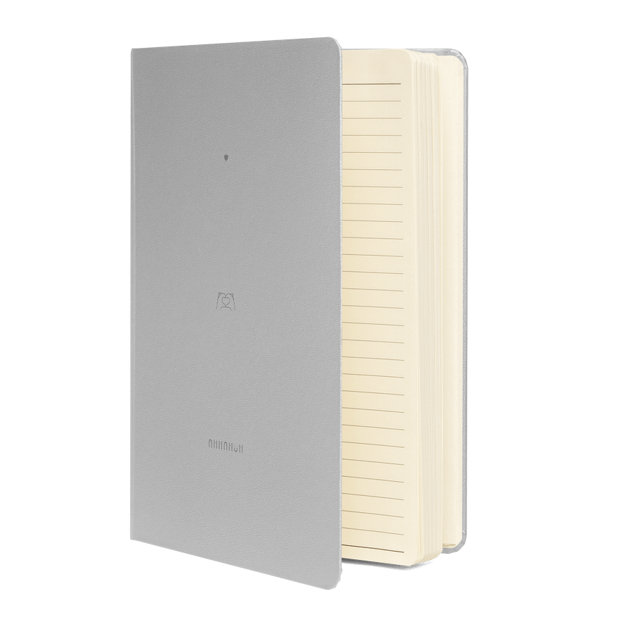 Heart Inside. Grey Only. Hardcover Bound Notebook | JournalBook® product image (2)