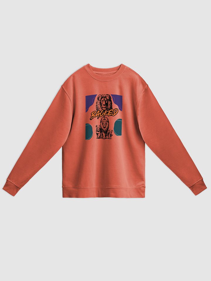 Backed Long Sleeve crew neck unisex product image (1)