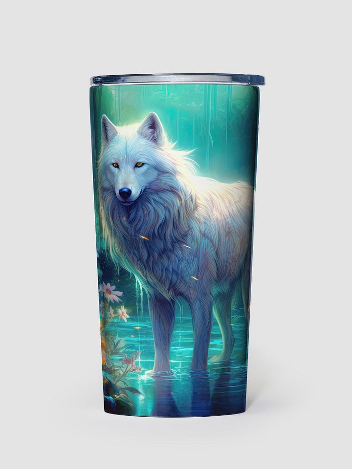 Majestic Wolf Stainless Steel Tumbler product image (1)