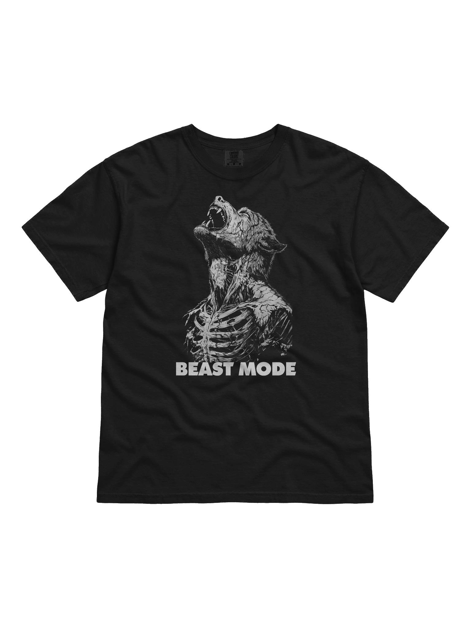 Beast Mode - Werewolf Howling Transformation Monster Horror T-Shirt product image (1)