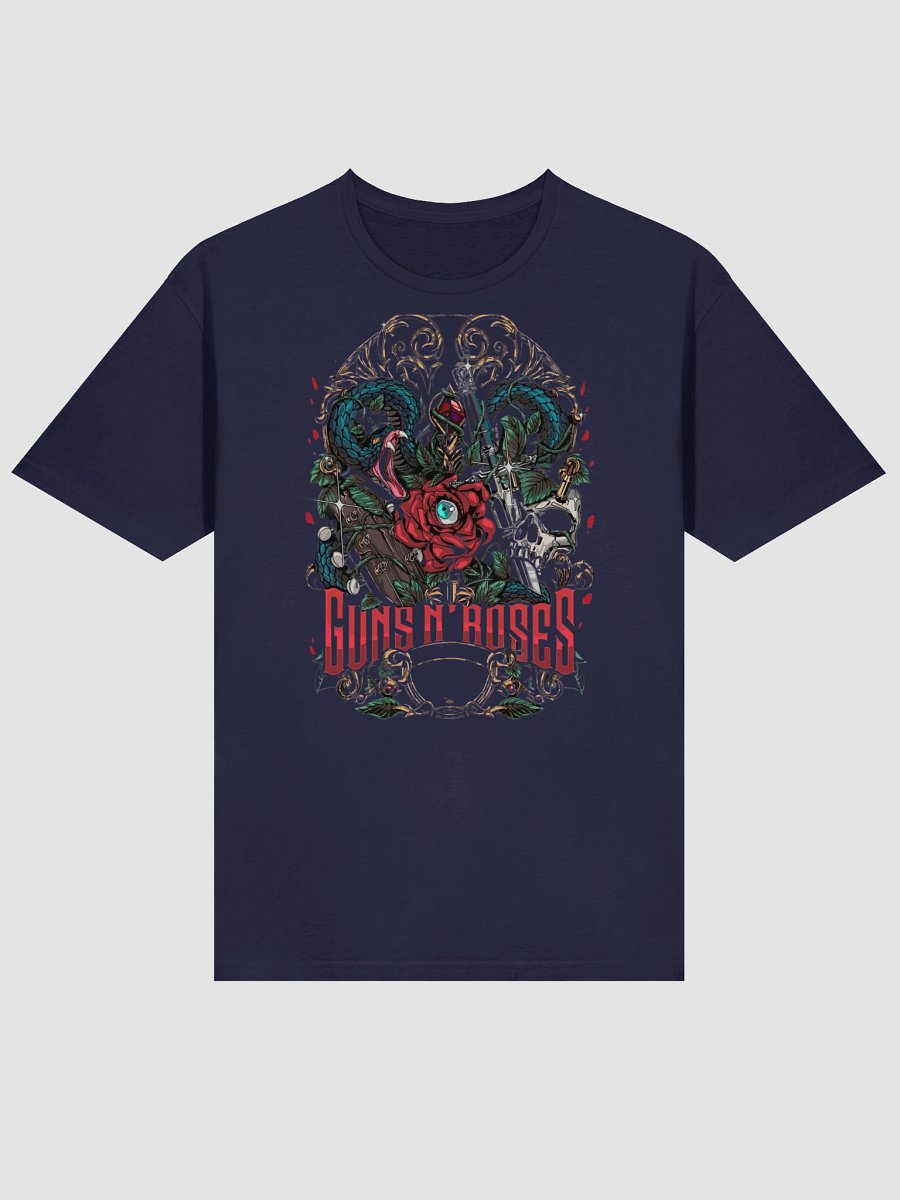 Guns N' Roses T-Shirt - Use Your Illusion Snakes & Roses Crest product image (2)