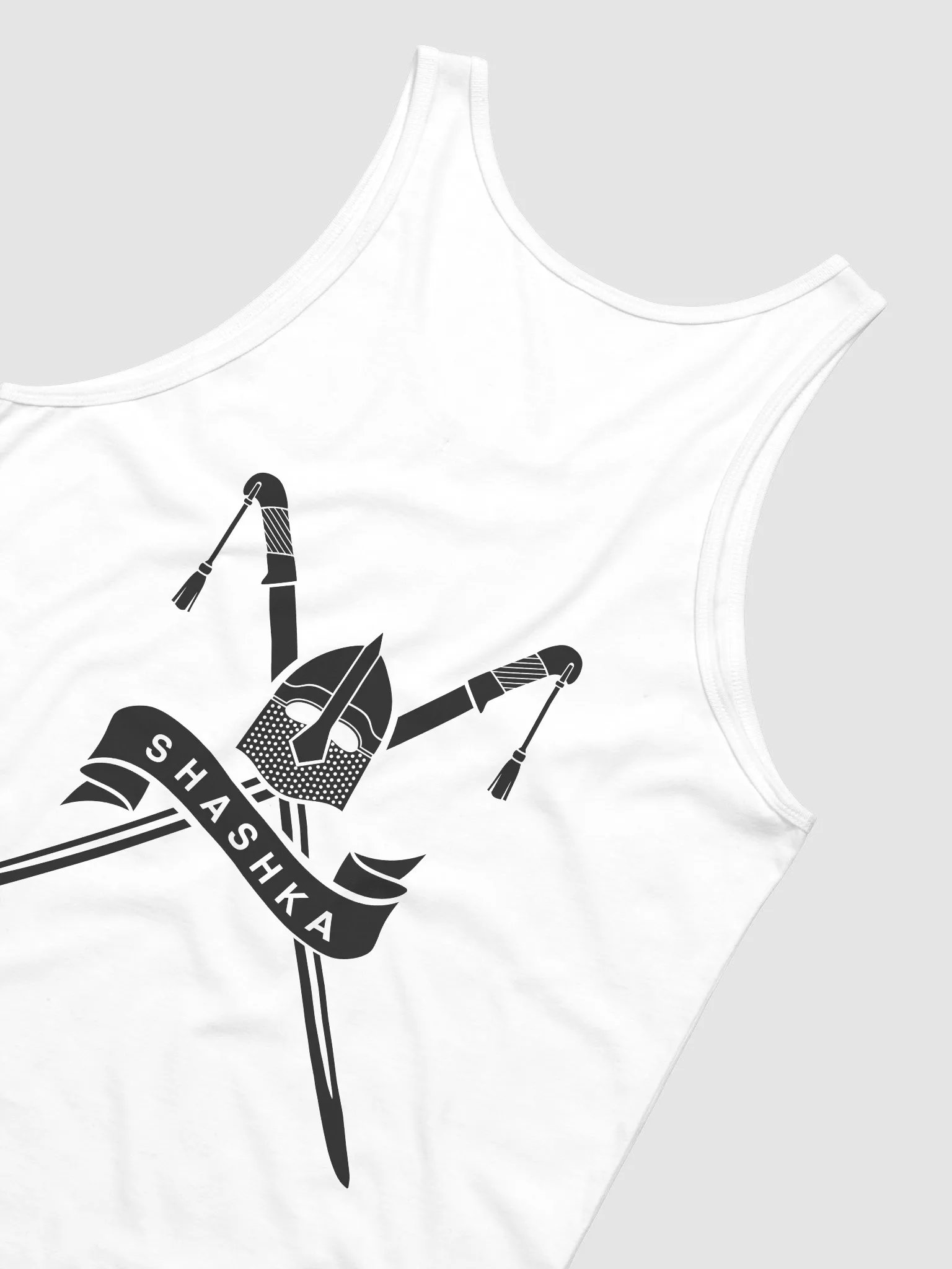 Men Tank Top - black Shashka on back product image (3)