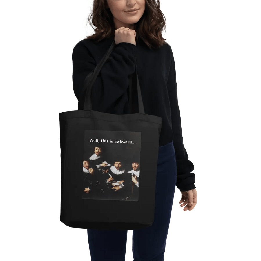 Awkward Encounter Tote Bag product image (2)