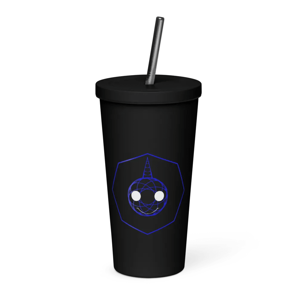 narwhal labs black steel water cup product image (1)