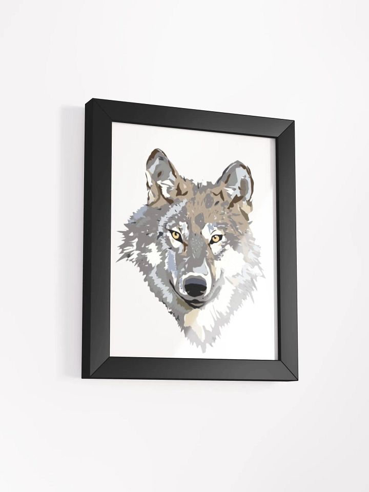 Wolf Framed Matte Wolf Poster product image (21)
