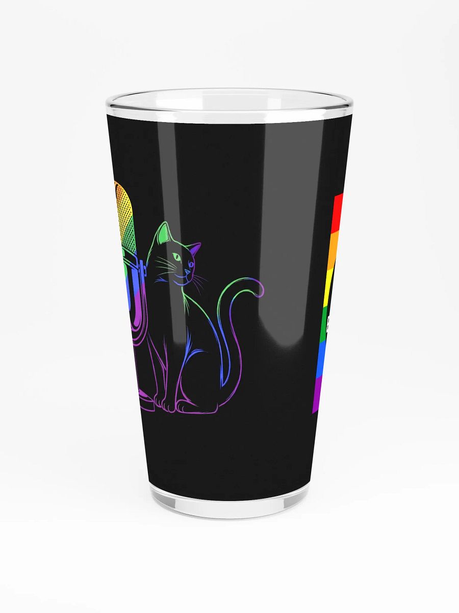 Pride 2025 Pint Glass - Black product image (5)