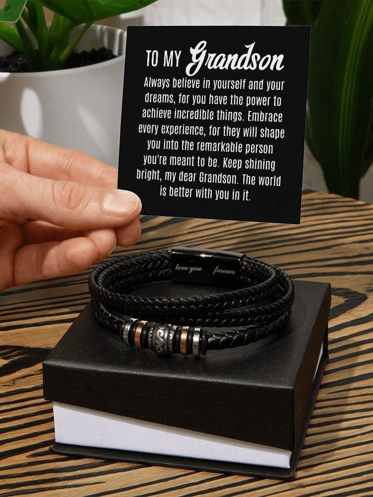 Grandson Forever Bracelet - Always Believe In Yourself product image (7)